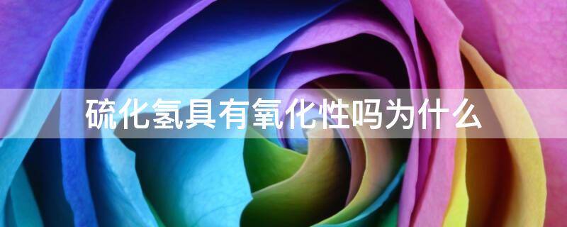 硫化氫具有氧化性嗎？